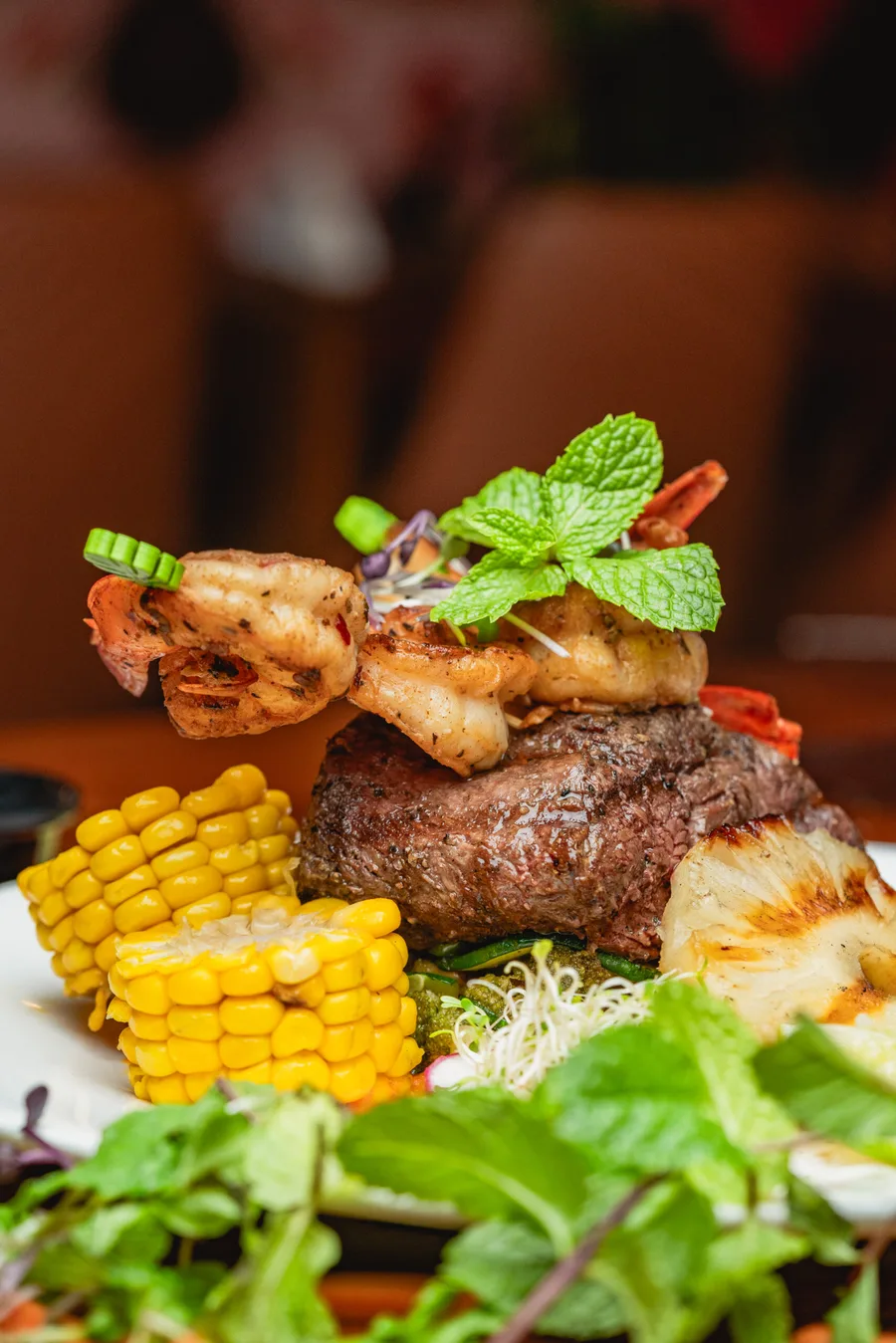 El Patron Latin Grill, Food in Paramaribo